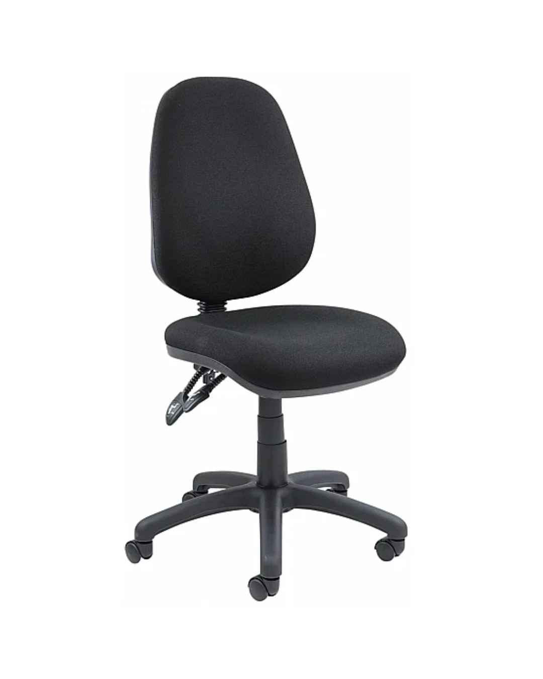 CT420 Operator Chair with rachet Adjustable back black 1